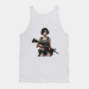 Tactical Girl Tank Top